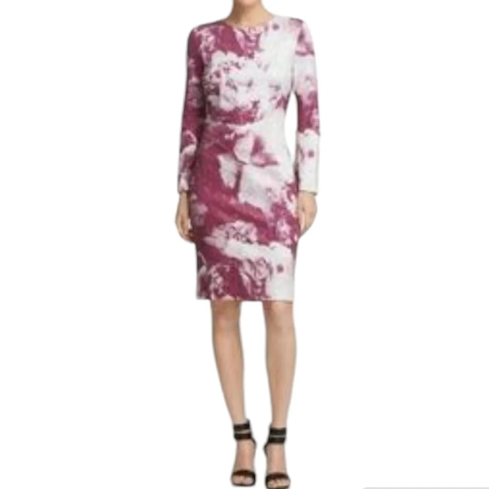 Donna Karan Sequin Evening Dress